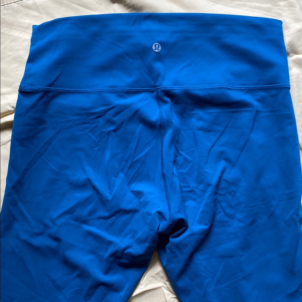 Lululemon Blue High-Waisted Leggings